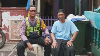 Silaturahmi dengan Tokoh Agama, Bhabinkamtibmas Kampung Rawa Perkuat Kamtibmas