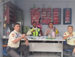 ‎‎Deteksi Dini Potensi Gangguan, Polisi Sambangi dan Koordinasi dengan Pihak JNE ‎ ‎