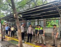 Polsek Senen dan Unsur Muspida Gelar Penertiban Parkir Liar di Kawasan Pasar Senen
