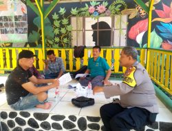 Bhabinkamtibmas Sambangi Ketua RW, Sampaikan Himbauan Kamtibmas di Mangga Dua Selatan