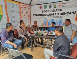 Wujudkan Lingkungan Aman, Bhabinkamtibmas Karet Tengsin Koordinasi Kamtibmas Dengan Satpol PP, FKDM, LMK dan Ketua RT