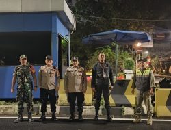 Patroli 3 Pilar Menteng Sisir Jalan Teuku Umar, Antisipasi Gangguan Kamtibmas