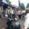 Bhabinkamtibmas dan Tiga Pilar Petamburan Gelar Penertiban di KS Tubun Raya