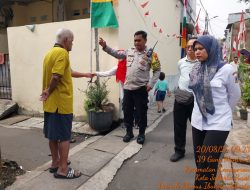 Polsek Kemayoran Imbau Warga Jaga Kerukunan Lewat Patroli Sambang