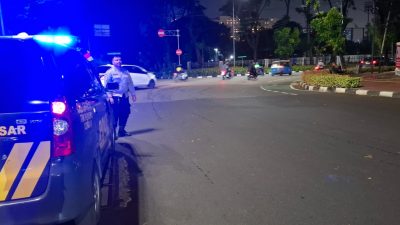 Patroli KRYD di Sawah Besar, Polisi Antisipasi Kejahatan Jalanan