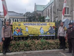Pencegahan Kejahatan Oleh Polsek Sawah Besar, Pasang Spanduk Himbauan