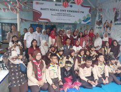 DWP Kemenko PM Gelar Bakti Sosial, Polsek Kemayoran Ikut Hadir di SLB Harapan Ibu