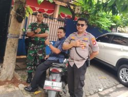 Sambang Dialogis, Kapolsubsektor Kayu Awet Ajak Warga Jaga Kamtibmas di Johar Baru