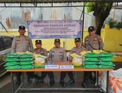 Gerakan Pangan Murah, Polri Hadir untuk Masyarakat di Johar Baru