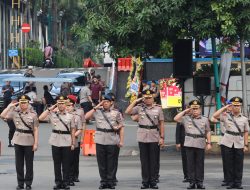 Irwasda Polda Metro Jaya Pimpin Upacara Peringatan Hari Juang Polri 2025
