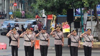Irwasda Polda Metro Jaya Pimpin Upacara Peringatan Hari Juang Polri 2025