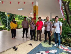 Koordinasi Matang, Polsek Metro Menteng Pastikan Kesiapan RPTRA Borobudur Untuk Gelaran Jumat Curhat Plus