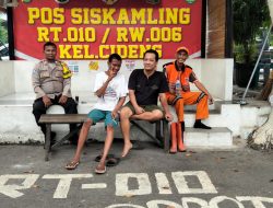 Bhabinkamtibmas Cideng Gelar Patroli Dialogis, Ajak Warga Bersinergi Jaga Kamtibmas