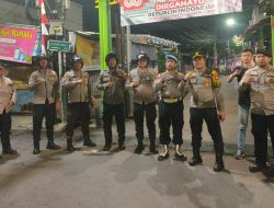Polsek Johar Baru Tingkatkan Patroli Mobile, Warga Dihimbau Jaga Kamtibmas