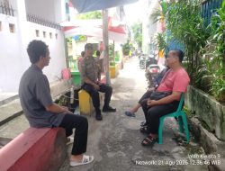 Polisi Hadir di Tengah Duka, Bhabinkamtibmas Galur Laksanakan Sambang dan Takziah