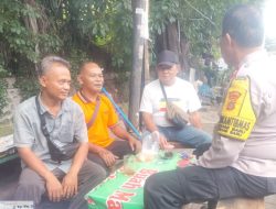 Patroli Dialogis dan Sambang Door to Door, Polisi Ajak Warga RW 08 Johar Baru Jaga Kamtibmas