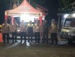 Patroli 3 Pilar Menteng Amankan Perbatasan Tenggulun, Antisipasi Tawuran dan Curanmor