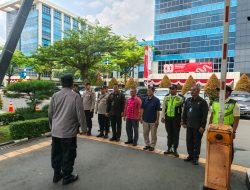 Kesiapsiagaan Polisi Amankan Rencana Aksi Mahasiswa di Depan BPS