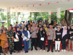 Polsek Metro Menteng Gelar “Jum’at Curhat Plus” di RPTRA Borobudur, Warga Antusias Sambut Layanan Publik dan Bazar Murah