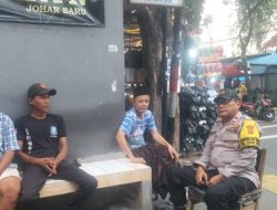 Cegah Dini Gangguan Kamtibmas, Bhabinkamtibmas Intensifkan Sambang Warga RW 01