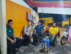 Sambang Malam, Polisi Kebon Kosong Dekatkan Diri dengan Warga Dakota Raya