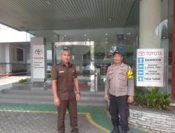 Sambang dan Cooling System, Polisi Ajak Security Shorum Toyota Auto 2000 Perkuat Sinergi Kamtibmas