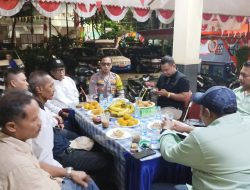 Bhabinkamtibmas dan LMK Kampung Rawa Gelar Rapat Koordinasi Jaga Kamtibmas