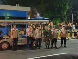 Patroli Cipkon Menteng Antisipasi Gangguan Kamtibmas dan Balap Liar di Jalan Teuku Umar