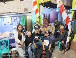 Polsek Johar Baru Gelar Patroli dan Sambang Tokoh Pemuda Kampung Rawa, Wujudkan Situasi Aman dan Kondusif