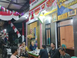 Bhabinkamtibmas Kampung Rawa Sambangi Pos Satkamling RW 02, Warga Diimbau Waspada Curanmor