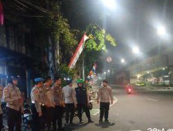 Patroli Cipta Kondisi Antisipasi Guantibmas di Wilayah Polsek Johar Baru