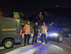 Patroli Rutin Dini Hari di Kemayoran, Polisi Pastikan Situasi Aman dan Kondusif