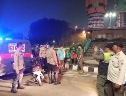 Patroli Tiga Pilar Polsek Kemayoran Antisipasi Tawuran dan Balap Liar, Situasi Kondusif