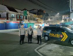 Patroli Dini Hari Polsek Sawah Besar Antisipasi Tawuran dan Balap Liar