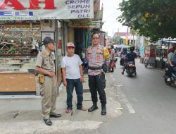 Cooling System dan Patroli di Pasar Gembrong, Polisi Ajak Warga Jaga Kondusifitas