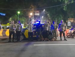Patroli 3 Pilar Menteng Bersinergi Jaga Keamanan Jalan Teuku Umar