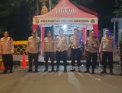 Patroli 3 Pilar Menteng Siaga Pemantauan di Perbatasan Tenggulun Usai Hujan Deras