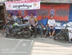 Bhabinkamtibmas Aipda Ikhwan, Cooling System dan Sambang Ketua RT di Kampung Rawa