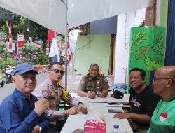 Cooling System dan Sambang Warga, Bhabinkamtibmas Jalin Sinergi dengan Ketua RT 06 Kampung Rawa