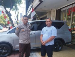 Unit Samapta Sambangi Area Publik Pintu Air, Warga Diimbau Waspada Curanmor Dan Jambret
