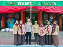 Polsek Kemayoran lakukan giat sambang dialogis ke sekolah-sekolah di Kebon Kosong
