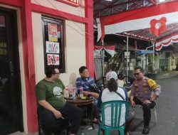 Bhabinkamtibmas Sambang RW 07 Kampung Rawa, Tingkatkan Patroli dan Cooling System