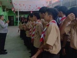 Polsek Cempaka Putih Sambangi SMK Tunas Harapan, Ingatkan Pelajar Agar Tidak Terprovokasi Aksi dan Hoaks di Medsos