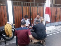 Ngopi Kamtibmas Sore Hari Di Karang Anyar, Tingkatkan Fungsi Pencegahan Polri