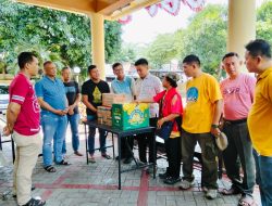 Warga Gereja Bekasi Beri Dukungan kepada Polsek Kemayoran, Kapolres Imbau Jaga Kamtibmas