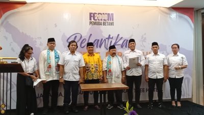 Resmi Dilantik Menjadi Ketua Forum Pemuda Betawi 2000, Ini Tangapan H. Cahyadi Habibie