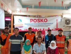 Posko Jaga Jakarta di Galur, Tiga Pilar Johar Baru Antisipasi Gangguan Kamtibmas
