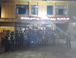Polsek Johar Baru Gandeng Warga dan Ormas Jaga Keamanan Mako