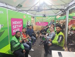 Polisi Sambangi Selter Ojol Tanah Abang, Imbau Pengemudi Tak Terprovokasi Hoaks