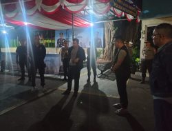Kapolres Metro Jakarta Pusat Tinjau Mako Polsek Menteng, Pastikan Situasi Aman Terkendali